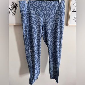 Women’s Under Armour Blue Cheetah Leggings